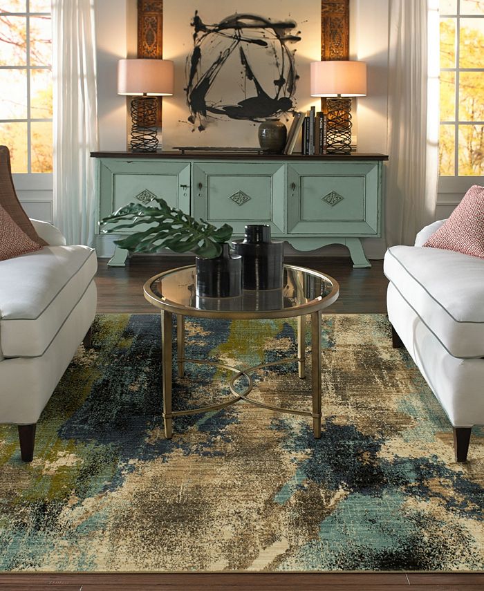 Karastan Elements Suffuse Multi 8' x 11' Area Rug Macy's