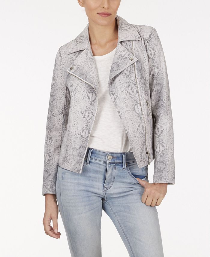 Plus size discount snake print jacket