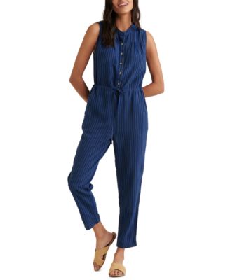 lucky brand denim jumpsuit