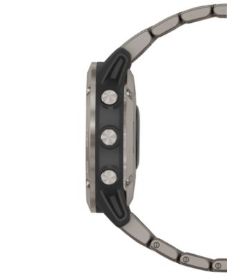 Garmin Unisex Quatix 6 Gray Silicone Strap Smart Watch  47mm