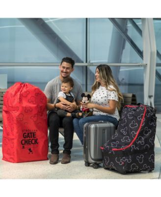 gate check double stroller bag