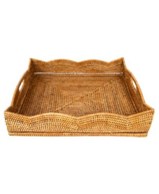 Artifacts Trading Company Scallop Collection Square Tray