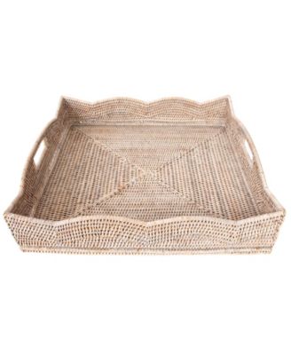 Artifacts Trading Company Scallop Collection Square Tray