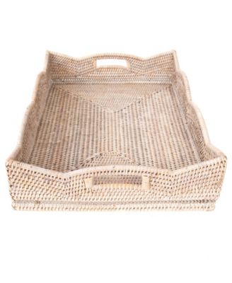 Artifacts Trading Company Scallop Collection Rectangular Tray