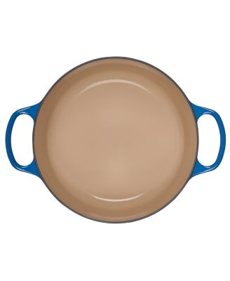 Signature Enameled Cast Iron 5.5-Quart Round Dutch Oven