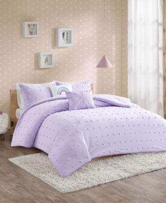 Intelligent Design Callie Pom Pom 4-Pc. Comforter Set, Twin/Twin XL