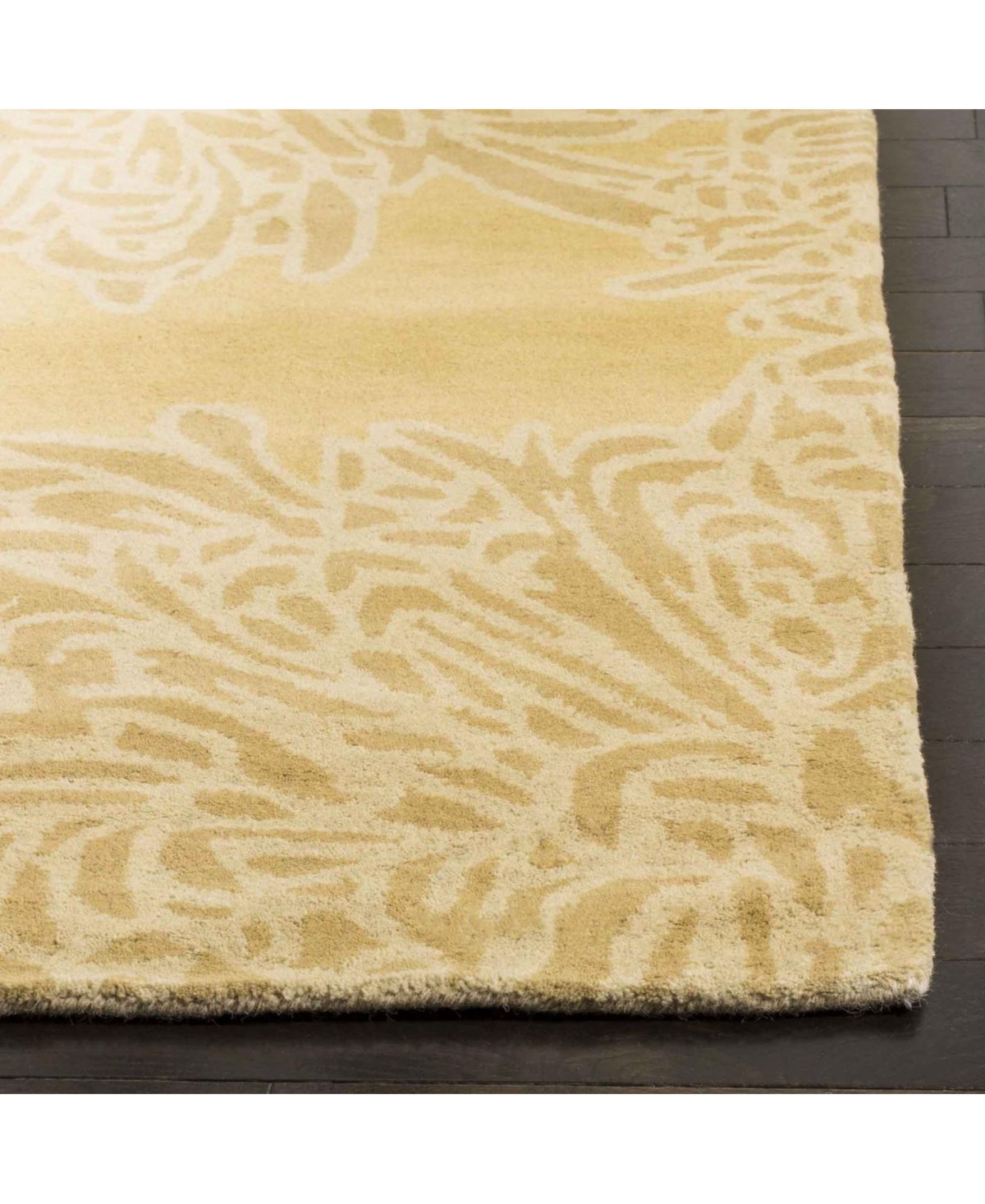 Martha Stewart Collection Chrysanthemum MSR4542AArea Rug - Beige