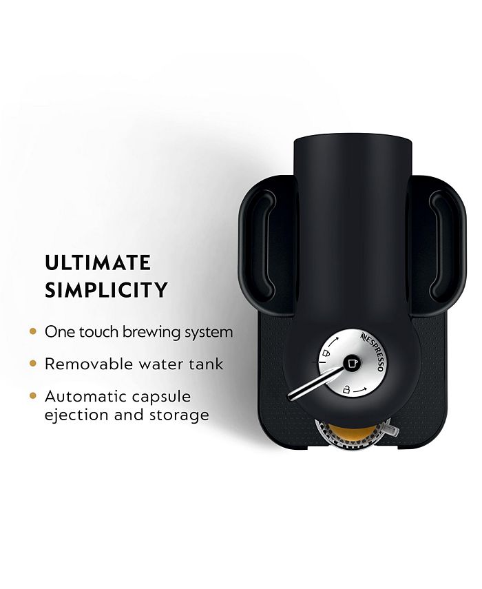 Nespresso Vertuo Coffee and Espresso Maker by Breville, Matte Black