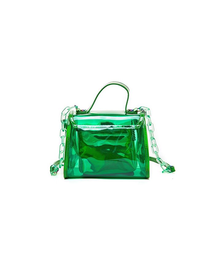 LIKE DREAMS Jelly Clear See Through Satchel Set - Macy's