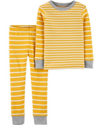 Carter's - Toddler Boys 2-Piece Striped Snug Fit Cotton PJs