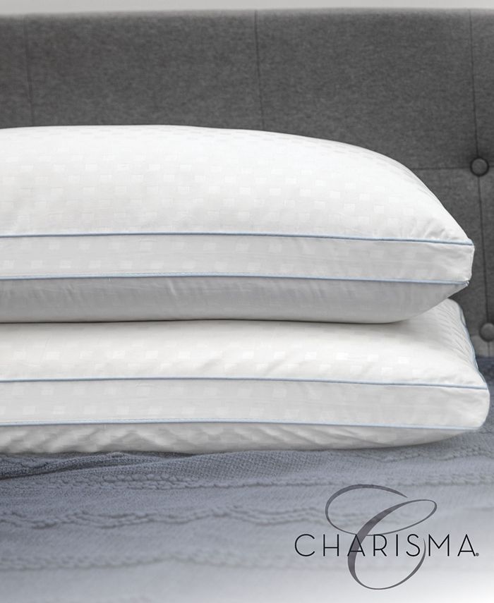 Charisma Paired Comfort Hybrid Memory Foam and Fiber King Bed Pillow