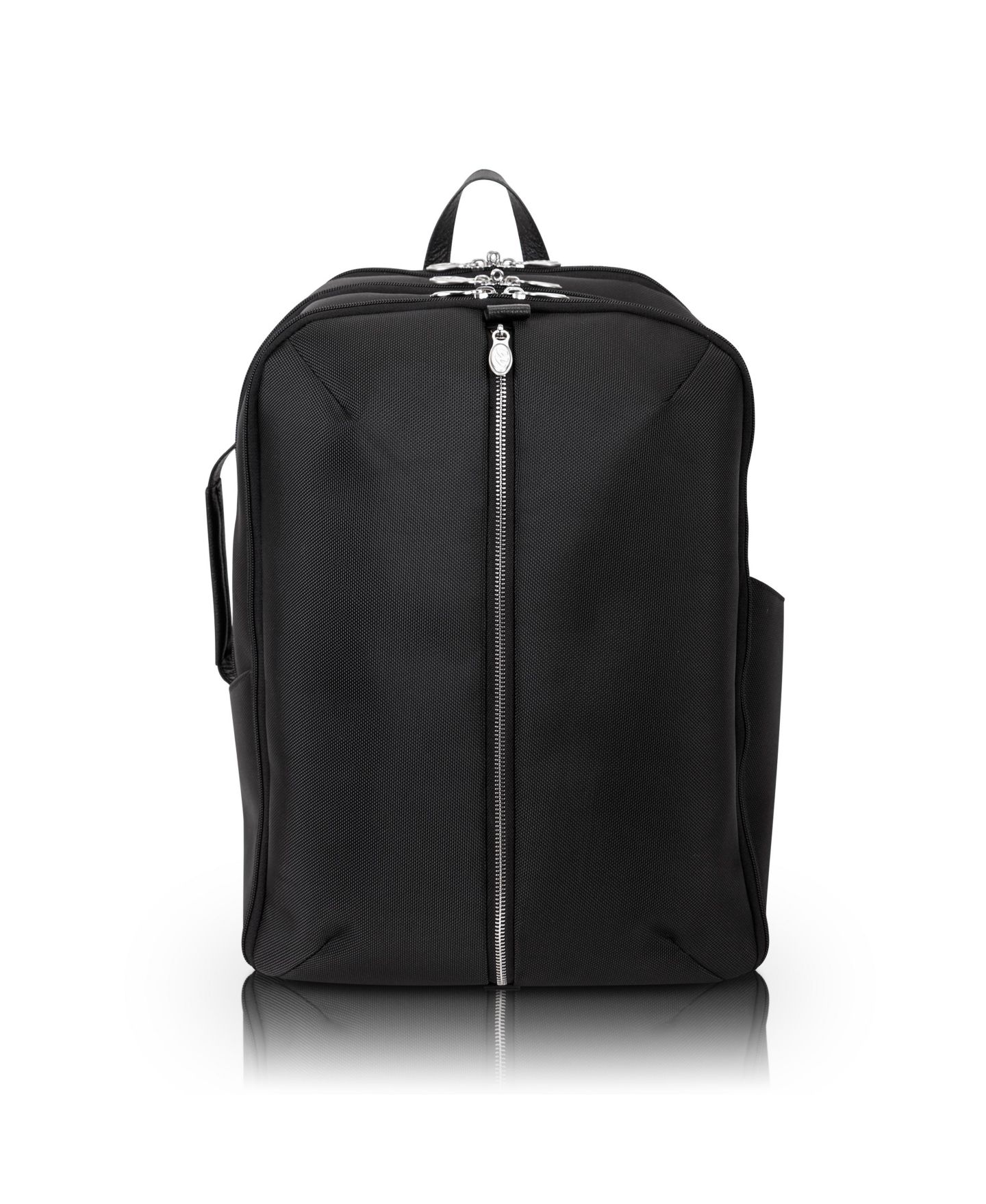 Рюкзак McKlein Englewood 17" Nylon Triple Compartment Laptop Tablet Weekend, цвет: Чёрный — фото 14