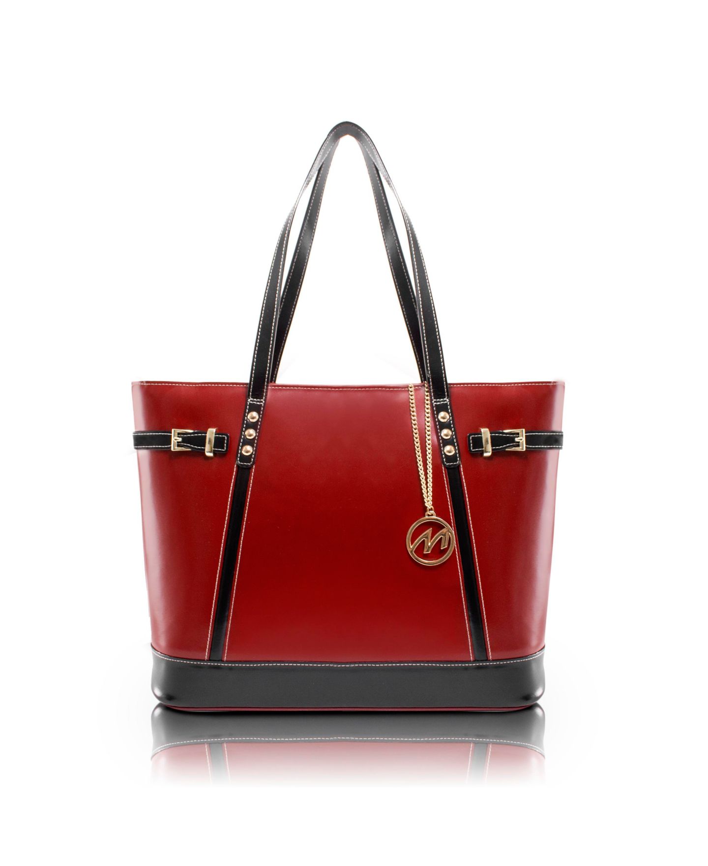Сумка McKlein Serafina Leather Tote, цвет: Чёрный — фото 7