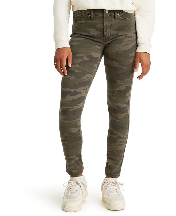 Levi's 311 Camo-Print Shaping Skinny Jeans & Reviews - Jeans - Women -  Macy's