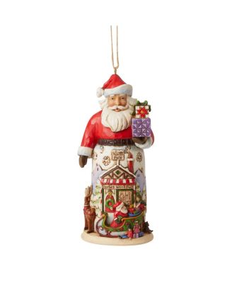 Jim Shore - Santa with Toy Shop Ornament