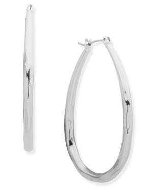 image of Nine West Teardrop Hoop Earring