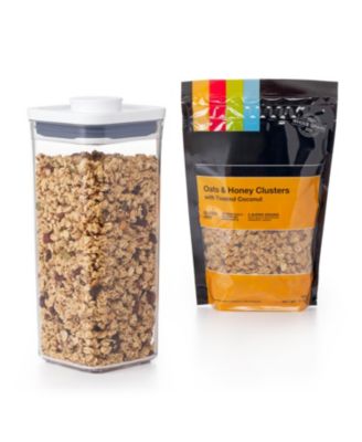 Pop Small Square Medium Food Storage Container