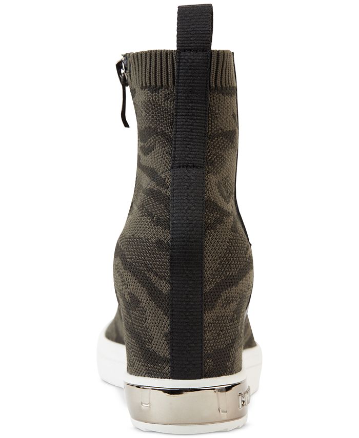 dkny cali wedge sneakers