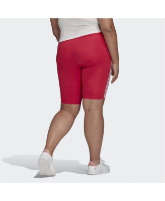 adidas plus size biker shorts