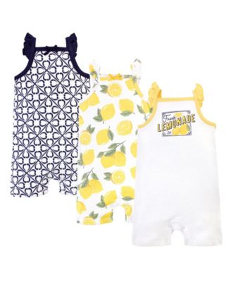 Natural Cotton Rompers