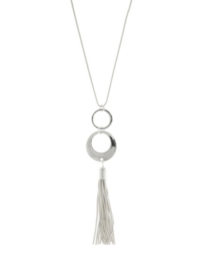 image of Nine West Long Tassel Pendant