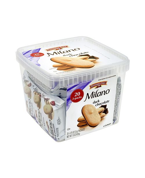 Pepperidge Farm Milano Dark Chocolate Cookies, 20 Count & Reviews - Food & Gourmet Gifts ...