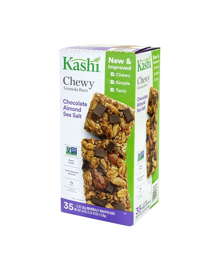 Kashi Chocolate Almond Sea Salt with Chia Granola Bars 35 Count Macy #39 s