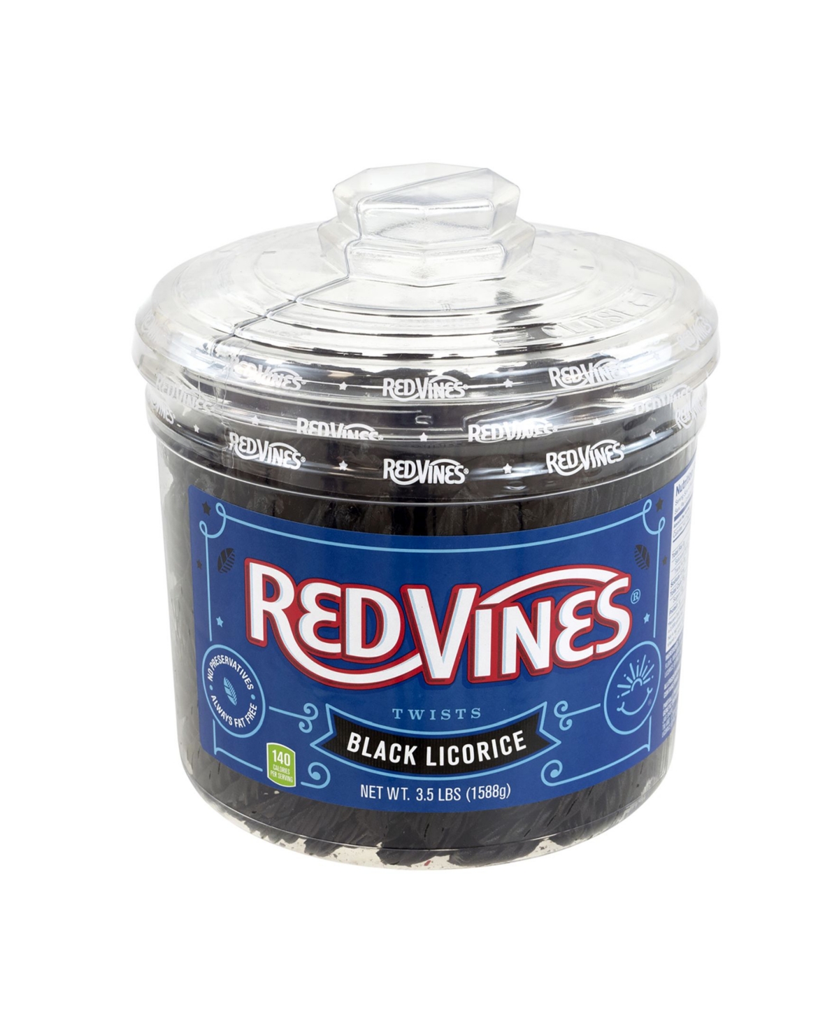 UPC 041364001074 product image for Red Vines Black Licorice Twists, 3.5 lbs | upcitemdb.com