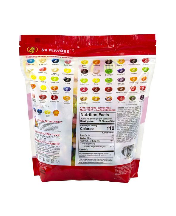 Jelly Belly 50 Flavors Jelly Beans Assortment, 3 lbs & Reviews Food