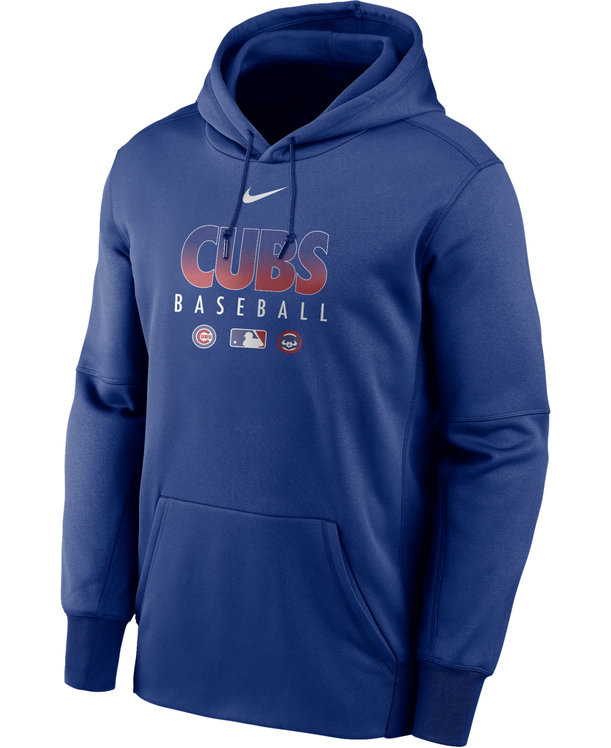 Nike Men's Chicago Cubs Authentic Collection Therma Dugout Hoodie