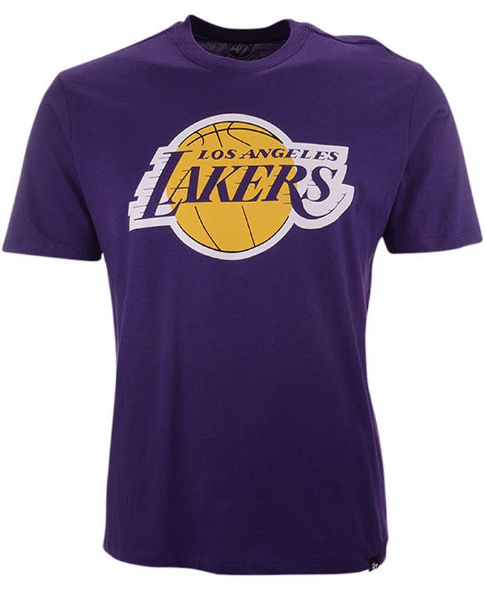 Youth Los Angeles Lakers Gold Primary Logo Short Sleeve T Shirt on