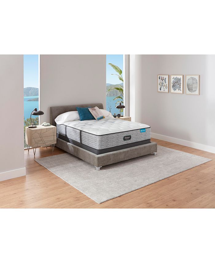 Beautyrest Harmony Lux Carbon 13.75" Medium Firm Mattress Queen Macy's