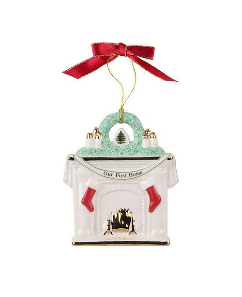 Spode 2020 Annual First Home Ornament Reviews Holiday Shop Home Macy S