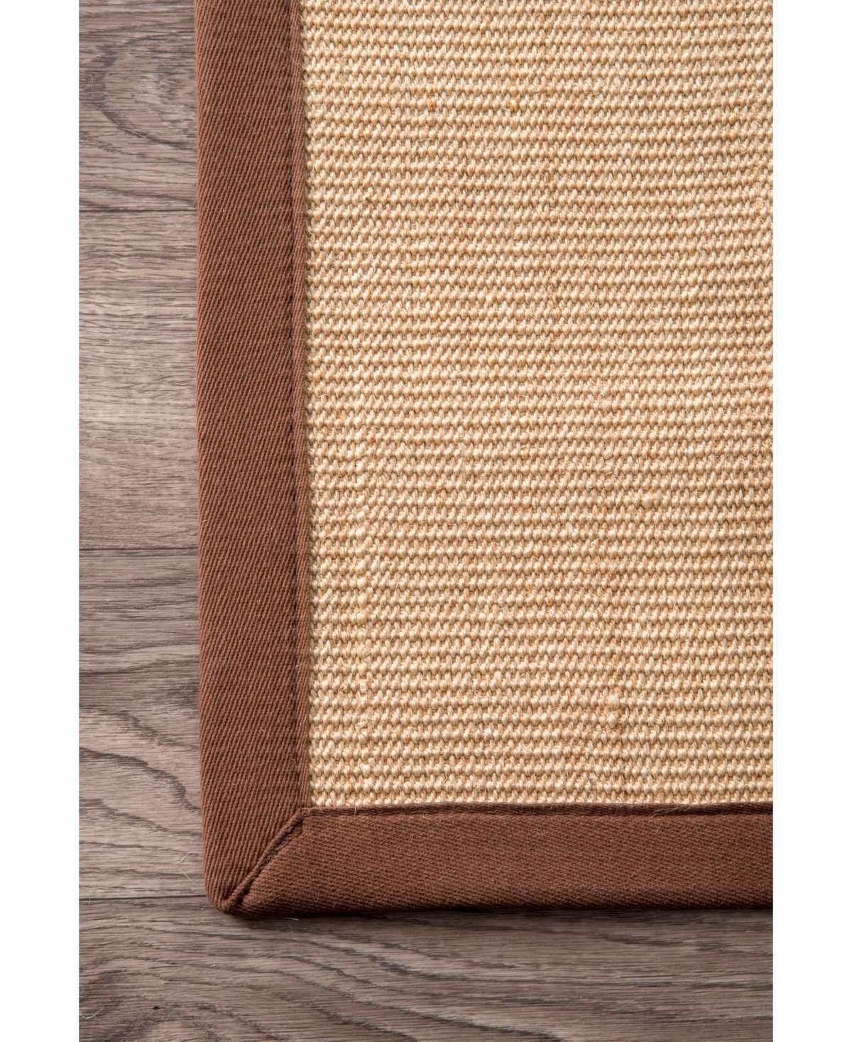 nuLoom Orsay ZHSS01EArea Rug - Brown