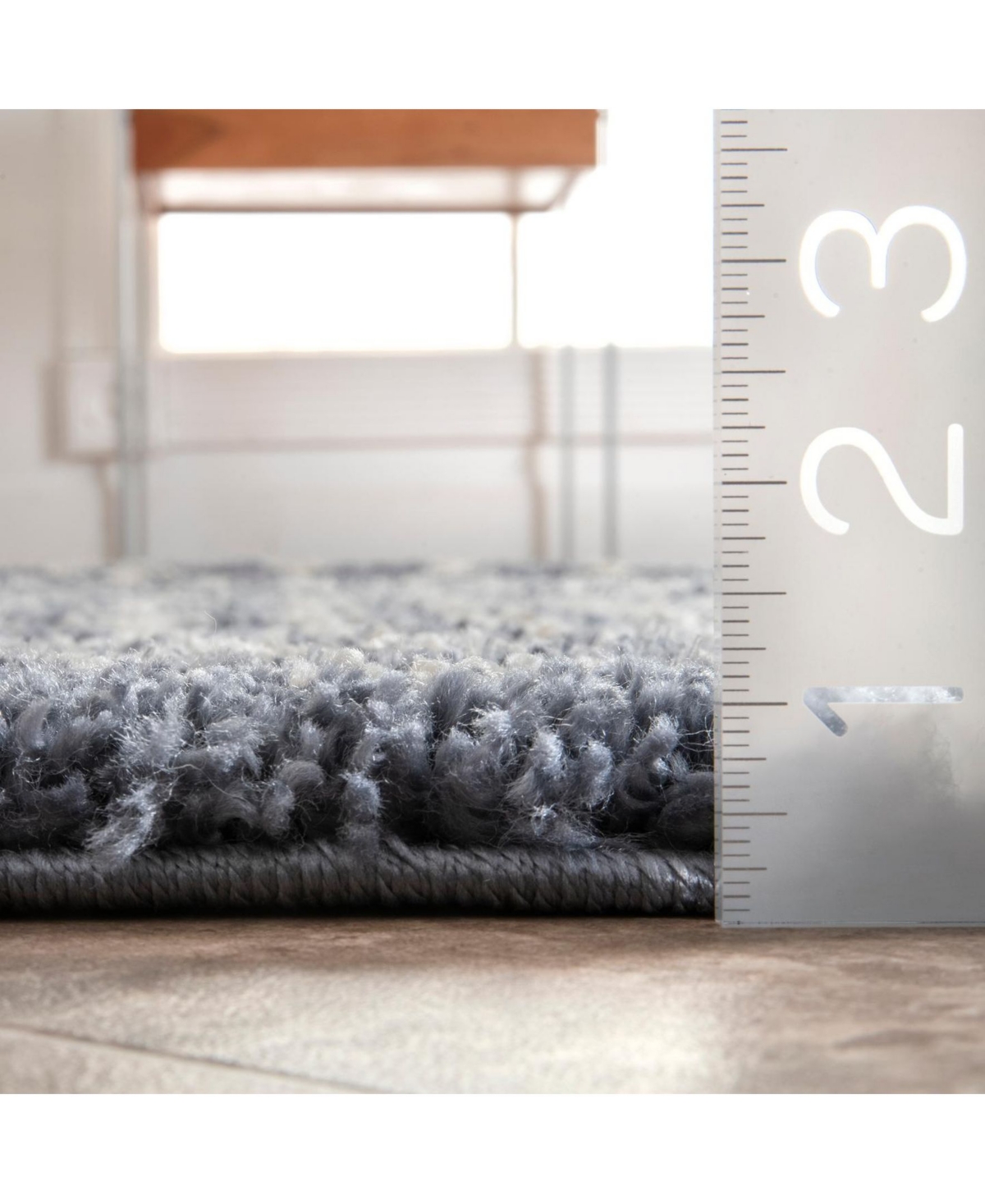 nuLoom Barbara GROC01BArea Rug - Gray