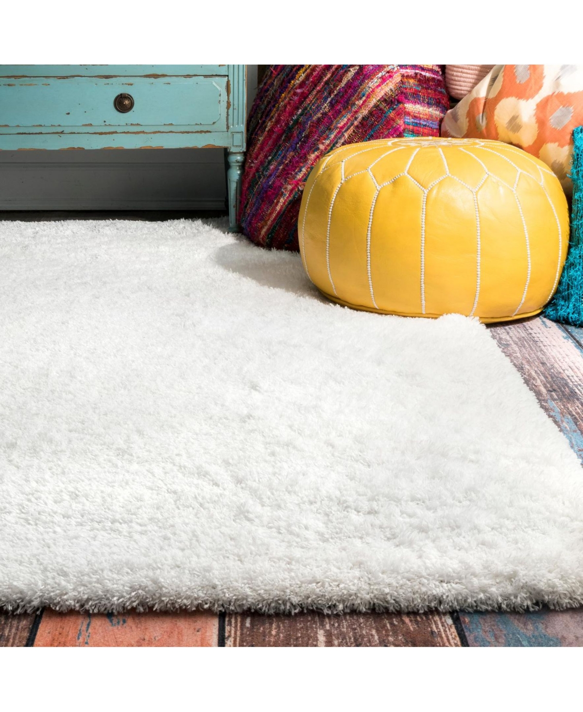 nuLoom Gynel OZAS01AArea Rug - White