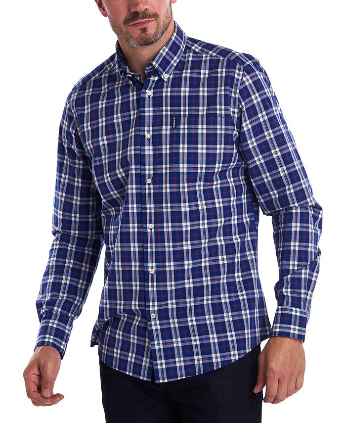 Barbour Men's Highland Checked Shirt - Macy's