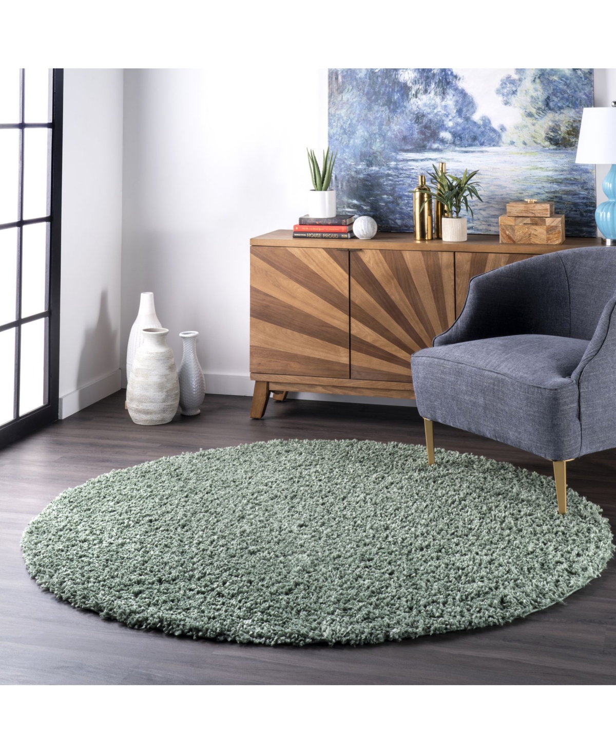 nuLoom Kara KKBX01GArea Rug - Green