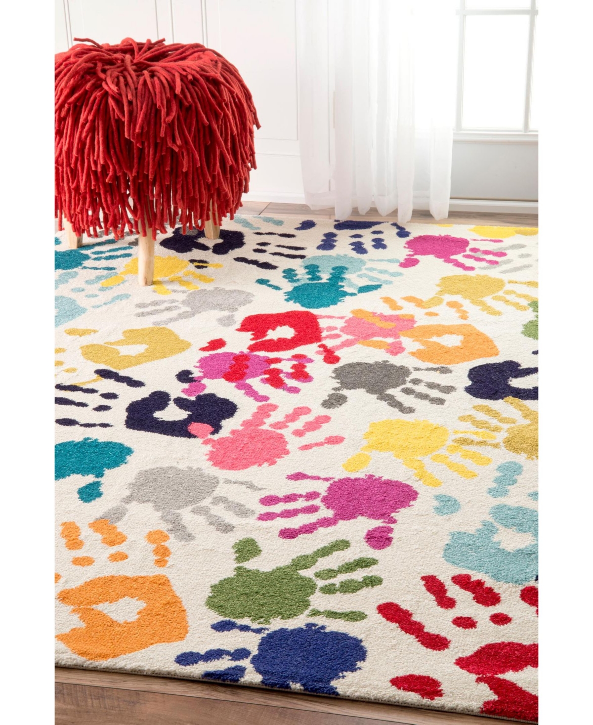 nuLoom Pinkie ECCR15AArea Rug - Multi