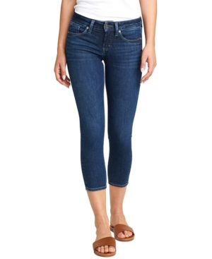 image of Silver Jeans Co. Suki Cropped Skinny Jeans
