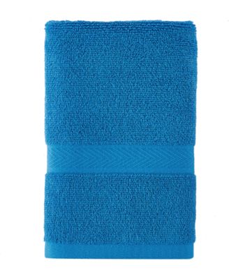 Tommy Hilfiger Modern American Solid Cotton Hand Towel, 16 x 26 - Macys