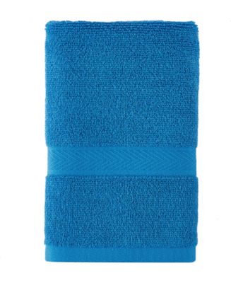Tommy Hilfiger Modern American 30 x 54 Cotton Bath Towel - Mist Blue