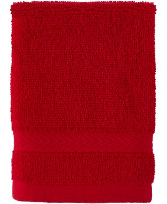 Modern American Solid Cotton Washcloth, 13" x 13"
