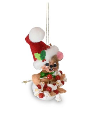 Annalee - 3in Stringing Popcorn Mouse