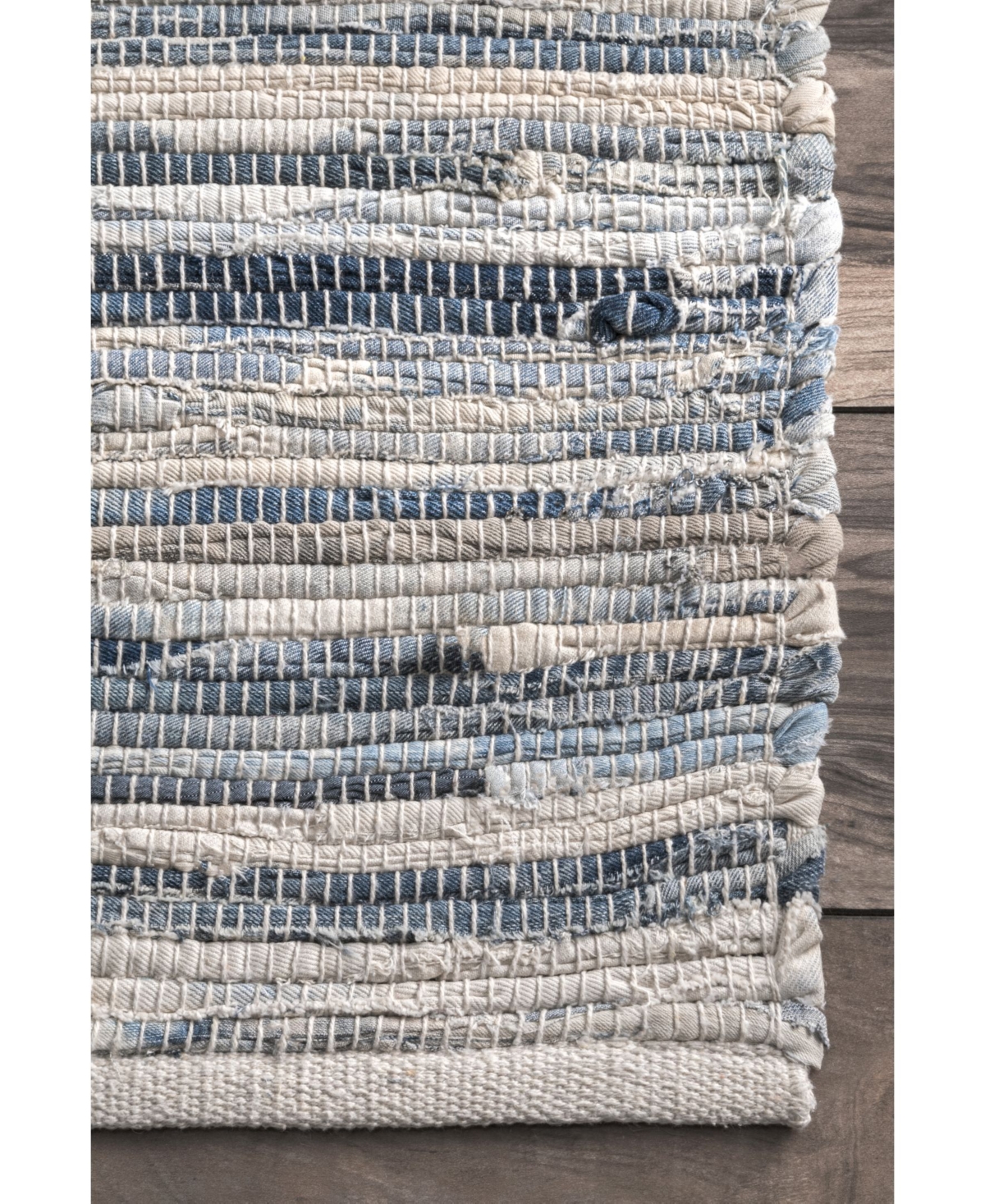 nuLoom Maile HMDM01ARug - Blue