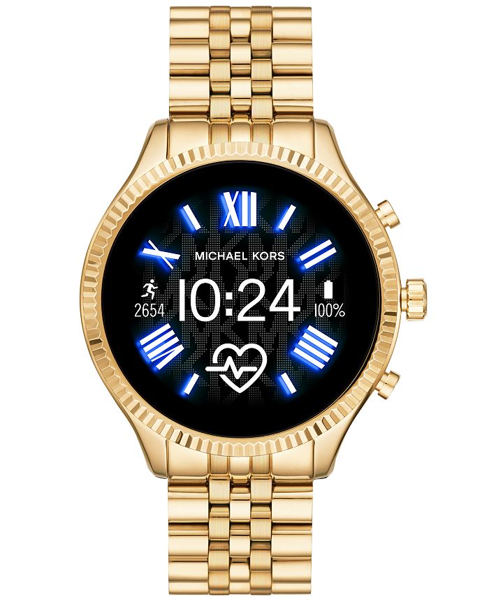 Michael Kors Access Gen 5 Lexington Stainless Steel Bracelet Touchscreen  Smart Watch 44mm, Powered by Wear OS by Google™ & Reviews - Macy's