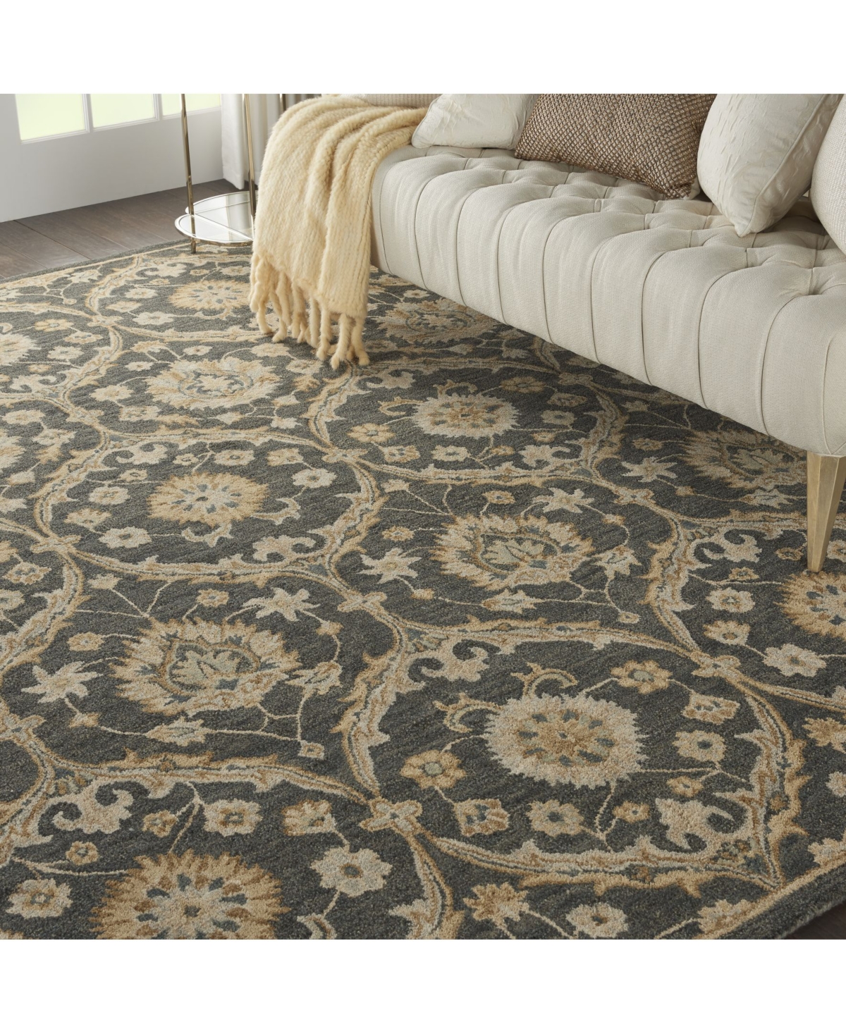 Nourison Home Jazmine JAZ03Area Rug - Navy