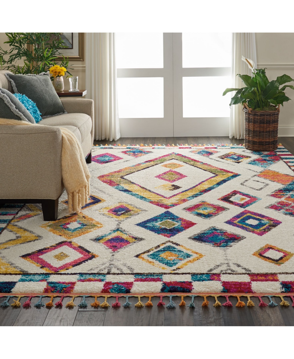 Nourison Home Nomad NMD02Area Rug - Ivory
