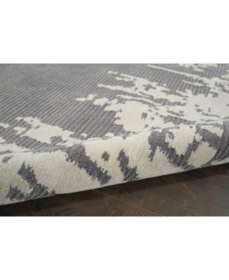 Symmetry SMM02 Gray and Beige Rug