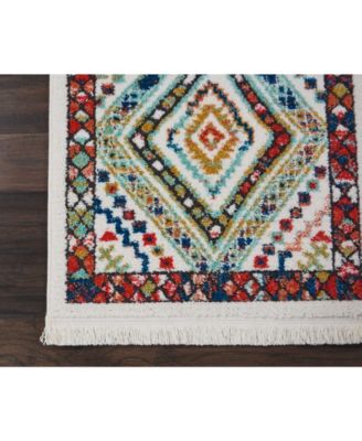 Navajo NAV02 White Rug